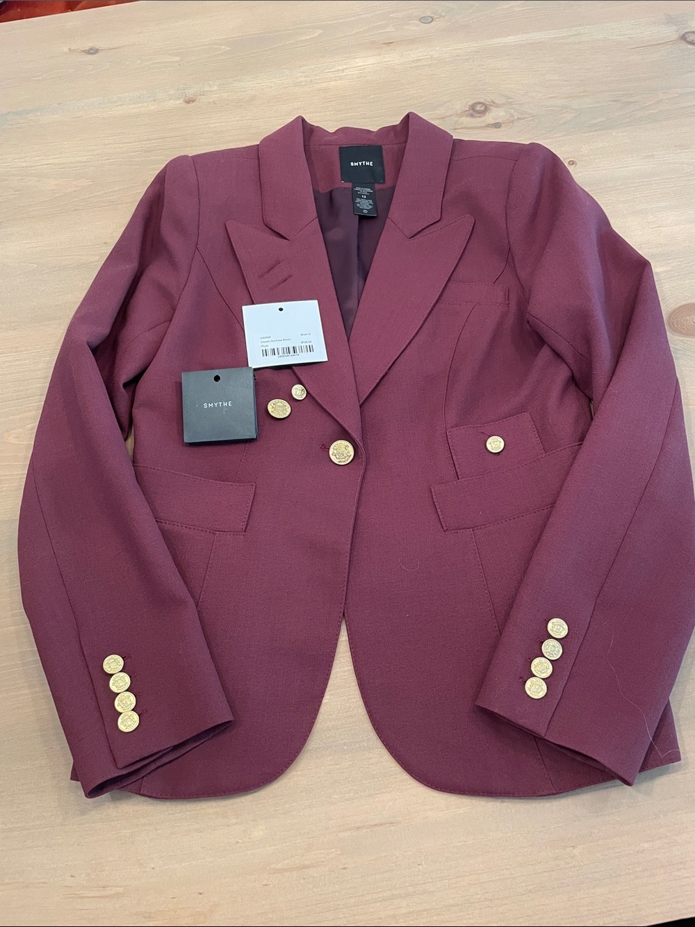 Smythe Classic duchess blazer